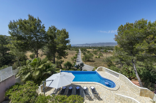 Ibiza Villa mit Pool - Can Agustin 1 - Meerblick und Strandnah 