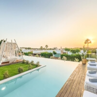 Ibiza Luxus Villa mit Pool - Casa Sunset - Sonnenuntergnge im Meer