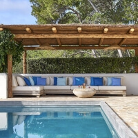 Villa de campo con piscina cerca de Ibiza ciudad - Casa Celine a Roca Llisa