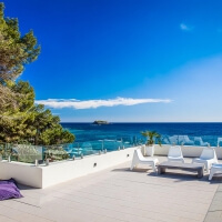 Ibiza Villa am Meer mit Pool - Me Villa 1 - moderne Villa am Strand 8 Personen
