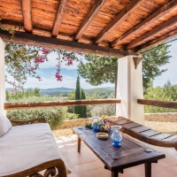 Ibiza Finca with Pool - Can Alegre Bohemian Chic Finca near San Carlos